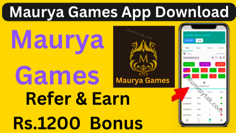 Maurya Games App